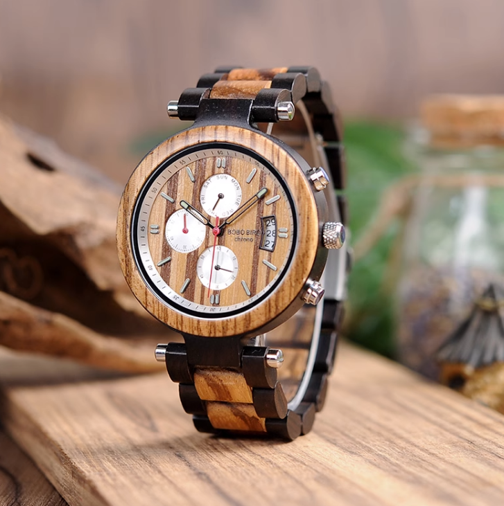 BOBO BIRD CLASSIC HANDMADE WOODEN WATCH BOOPDOCOM