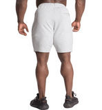 GYMWARS ATHLETIC CASUAL WORKOUT SHORTS WITH ZIPPER POCKETS