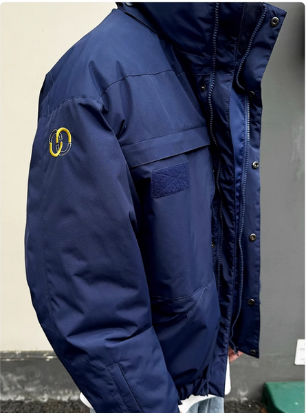 UNAPS SINRO FLEXICUTION DUCK DOWN PUFFER BOMBER JACKET