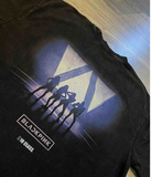 BLACK PINK PRINT KPOP STREETWEAR COMBINED T SHIRT AND SWEATSHIRT