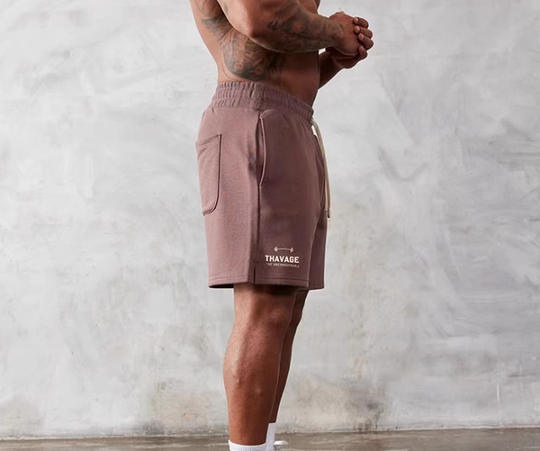 GYM BUDDY THAVAGE LOOSE FIT CASUAL FITNESS SHORTS