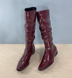 ROXAPE WESTERN DESIGN KNEE-HIGH WOMEN'S BOOTS