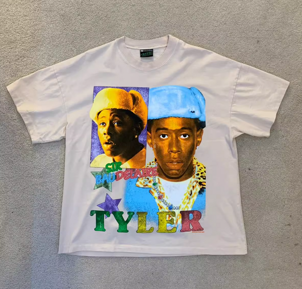 TYHOE THE CREATOR VINTAGE HIP HOP RAPPER PORTRAIT T SHIRTS