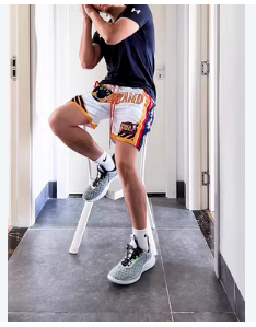 GOLDEN CURRY CHAMPION BASKETBALL SHORTS WITH DOUBLE LAYER