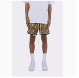 HOOPER FIKO URBAN STYLE BASKETBALL TRAINING SHORT IN LEOPART PRINT