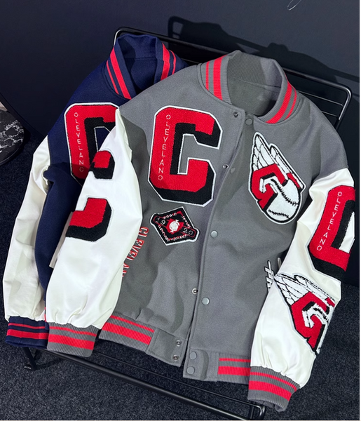 GUARDIANSO CLEVELAND UNISEX BASEBALL JACKETS