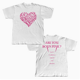 BLACK WORLD PINK TOUR MERCH UNISEX TEE SHIRTS