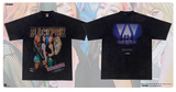 BLACK PINK PRINT KPOP STREETWEAR COMBINED T SHIRT AND SWEATSHIRT