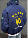 UNAPS SINRO FLEXICUTION DUCK DOWN PUFFER BOMBER JACKET