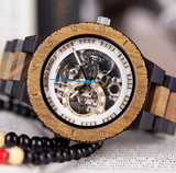 BOBO BIRD AUTOMATIC MECHANICAL WOODEN WATCH