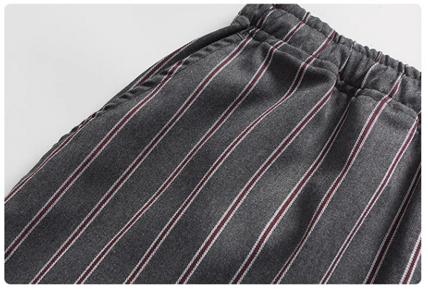 UNAPS LIGHTWEIGHT STRIPED RELAXED FIT SWEATPANTS