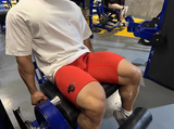 GYM POWERLIFTING COMPRESSION SHORT WITH ENHANCED SUPPORT AND INJURY PREVENTION