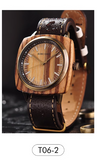 BOBO BIRDVINTAGE TRENDY DESIGN UNISEX WOODEN WATCH