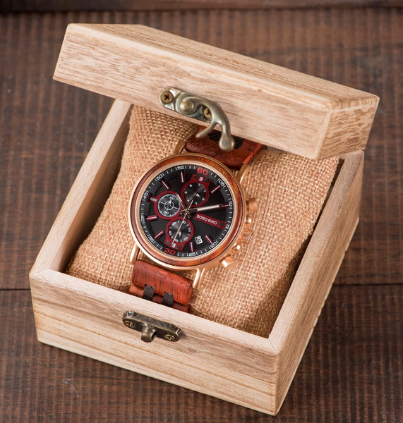 BOBO BIRD LUXURY URBAN STYLE WOODEN WATCH