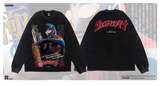 ULTRAMAN DYNA VINTAGE COMIC COMBINED TEE AND HOODIE