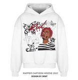 DKNT RAPPER GRAFFITI CARTOON GRAPHIC HOODIES