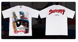 ULTRAMAN DYNA VINTAGE COMIC COMBINED TEE AND HOODIE