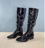 ROXAPE WESTERN DESIGN KNEE-HIGH WOMEN'S BOOTS