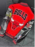 PRO BULLS BASKETBALL EMBROIDERED VARSITY UNISEX COLLEGE JACKET