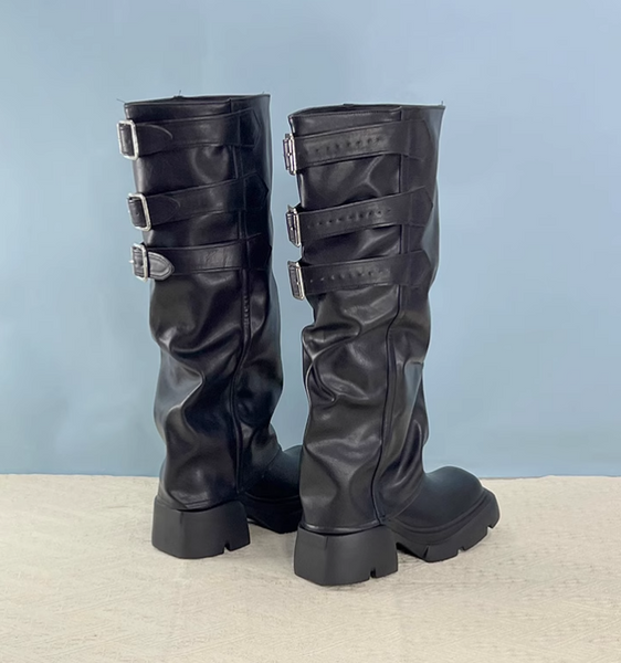 JIALINNA MARTIN OVER THE KNEE RETRO WOMEN'S BOOTS