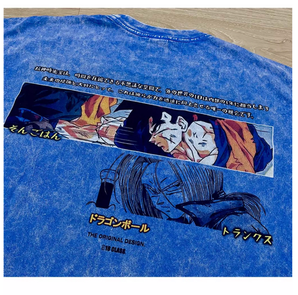 DRAGON GOHAN TRUNKS VINTAGE COMIC T SHIRTS