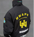 UNAPS SINRO FLEXICUTION DUCK DOWN PUFFER BOMBER JACKET