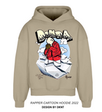 DKNT RAPPER GRAFFITI CARTOON GRAPHIC HOODIES