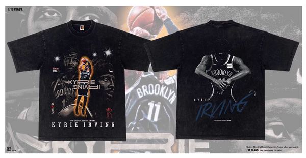 KYRIE IRVING STREETBALL STYLE BASKETBALL COMBINED TEES AND HOODIE