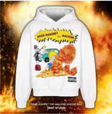 DKNT BEAVIS AND BUTT-HEAD CARTOON GRAPHIC HOODIE