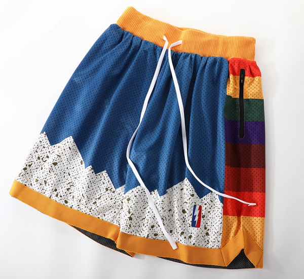 HOOPER FIKO JOKIC NUGGET INSPIRED CASUAL BASKETBALL SHORTS