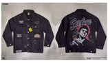 SCARFACE GANGSTER VINTAGE DENIM JEAN JACKET