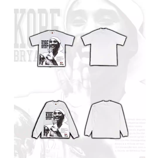 LAKERS LEGEND KOBE BRYANT MAMBA MENTALITY PRINT T SHIRT AND SWEATSHIRT
