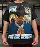 HENDROX FUTURES AMERICAN STYLE RAPPER PRINT VINTAGE T SHIRT