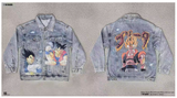 GOGETA DRAGON BALL ANIME DENIM JACKET