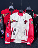 PRO BULLS BASKETBALL EMBROIDERED VARSITY UNISEX COLLEGE JACKET