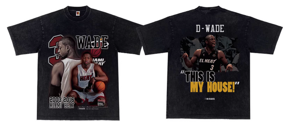 DWAYNE WADE MIAMI CHAMPS SWAGGER COMBINED OUTFITS