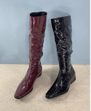 ROXAPE WESTERN DESIGN KNEE-HIGH WOMEN'S BOOTS