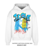 DKNT RAPPER GRAFFITI CARTOON GRAPHIC HOODIES