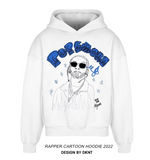 DKNT RAPPER GRAFFITI CARTOON GRAPHIC HOODIES