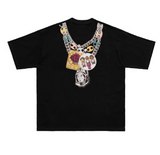 BBC CHAIN NECKLACE PATTERN PHARRELL WILLIAMS STYLE T SHIRTS