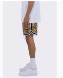 HOOPER FIKO URBAN STYLE BASKETBALL TRAINING SHORT IN LEOPART PRINT