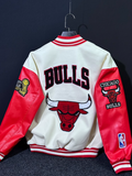 PRO BULLS BASKETBALL EMBROIDERED VARSITY UNISEX COLLEGE JACKET