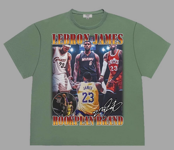 LEBRON JAMES BASKETBALL VIBE PRINT UNISEX T SHIRTS