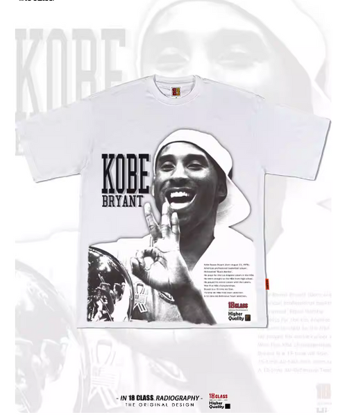 LAKERS LEGEND KOBE BRYANT MAMBA MENTALITY PRINT T SHIRT AND SWEATSHIRT