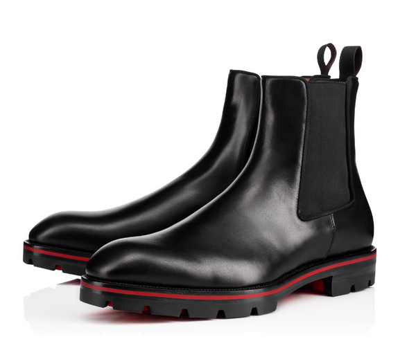 ZOMMEX EUROPEAN STYLE HIGH TOP CHUNKY SOLE CHELSEA BOOTS