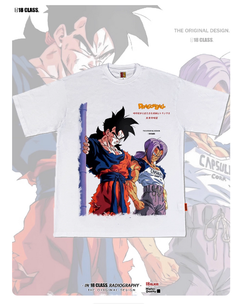 DRAGON GOHAN TRUNKS VINTAGE COMIC T SHIRTS