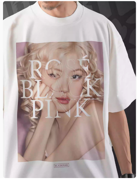 PINK JENNIE DIGI COMMEMORATIVE T SHIRTS