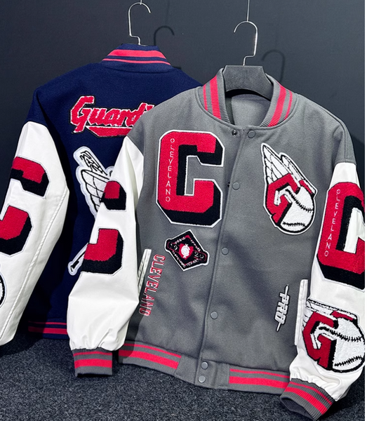 GUARDIANSO CLEVELAND UNISEX BASEBALL JACKETS