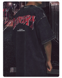 ULTRAMAN DYNA VINTAGE COMIC COMBINED TEE AND HOODIE