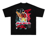 DKTN AKIRA VINTAGE CARTOON PRINT BOOTLEG CREW NECK T SHIRTS